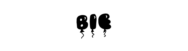 JI Solid Balloon Caps  Free Fonts Download