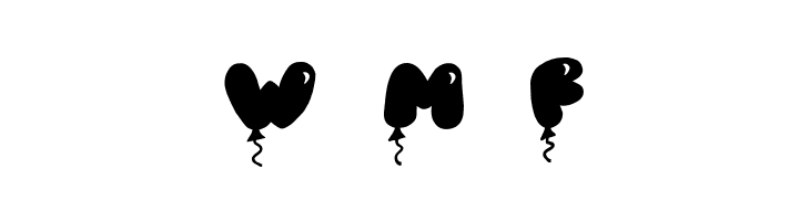 JI Solid Balloon Caps  Free Fonts Download
