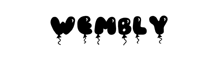 JI Solid Balloon Caps  Free Fonts Download