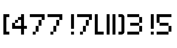 LeetSpeak Regular  Free Fonts Download