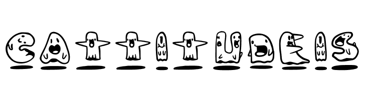 Ghosties Regular  Free Fonts Download