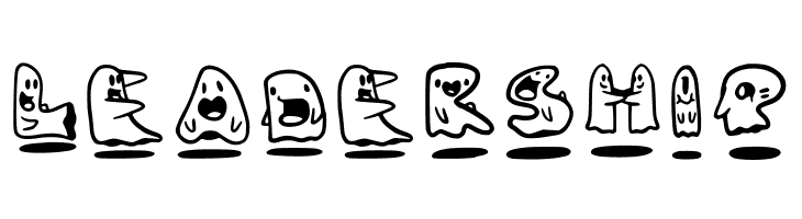 Ghosties Regular  Free Fonts Download