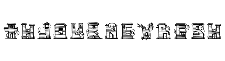 Haunty Housies Regular  Free Fonts Download
