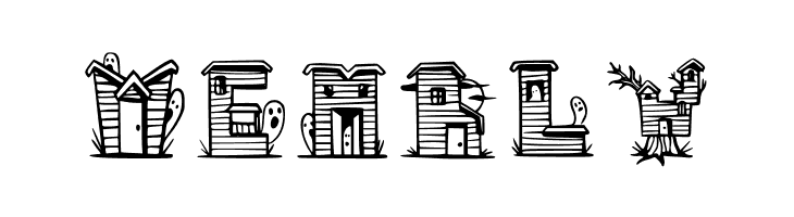 Haunty Housies Regular  Free Fonts Download