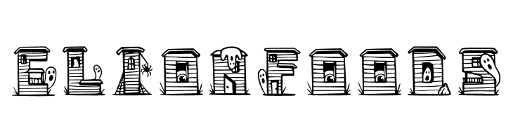 Haunty Housies Regular  Free Fonts Download