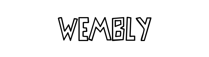 MisterBass    hollow  Free Fonts Download