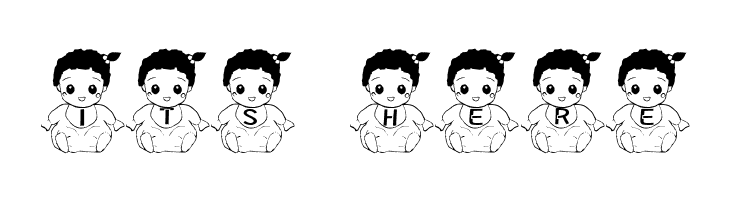 Baby Font  Free Fonts Download