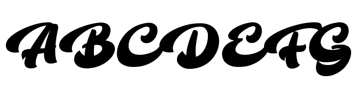 The Bambank Script  Free Fonts Download
