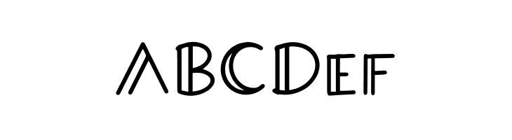 AradevaDemoRegular  Free Fonts Download