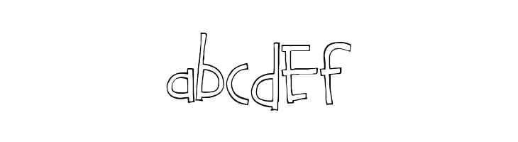 Calvin and Hobbes Outline  Free Fonts Download