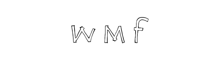 Calvin and Hobbes Outline  Free Fonts Download