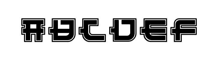 Funny Samurai Demo Outline  Free Fonts Download