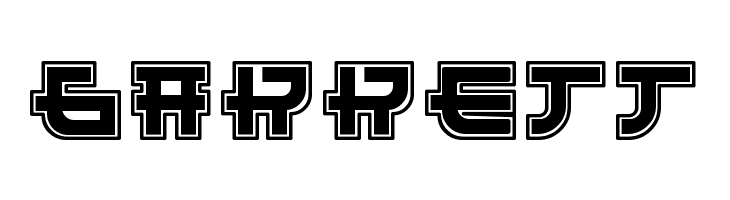 Funny Samurai Demo Outline  Free Fonts Download