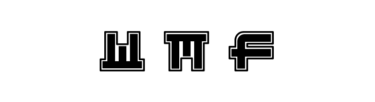 Funny Samurai Demo Outline  Free Fonts Download