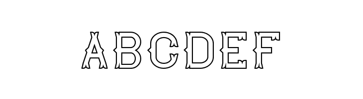 The Lekker DEMO Outline  Free Fonts Download