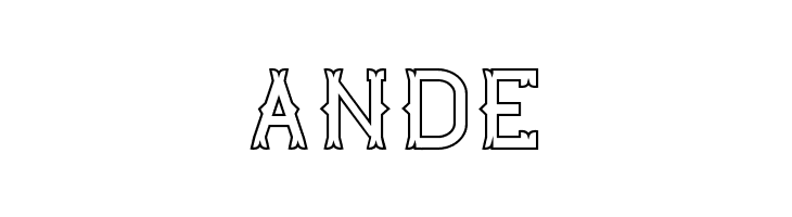 The Lekker DEMO Outline  Free Fonts Download