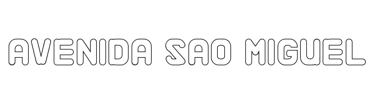 Alaqua Demo Outline  Free Fonts Download