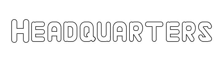 Alaqua Demo Outline  Free Fonts Download