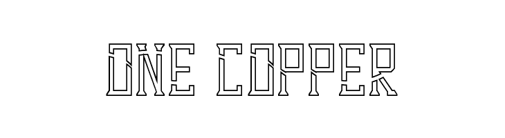 Dezert Demo Outline Dash  Free Fonts Download