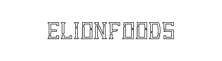 Dezert Demo Outline Dash  Free Fonts Download