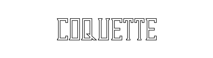 Dezert Demo Outline  Free Fonts Download