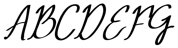 Mery Qolby Demo Italic  Free Fonts Download