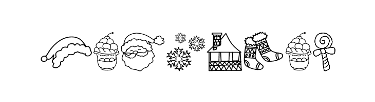 Christmas Box  Free Fonts Download