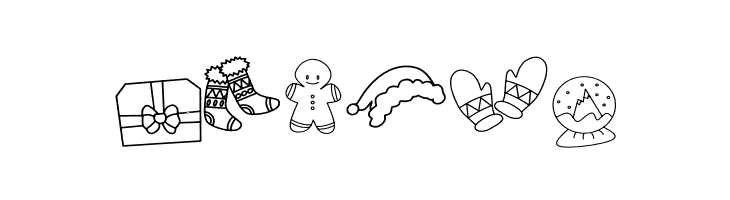 Christmas Box  Free Fonts Download