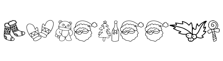 Christmas Box  Free Fonts Download