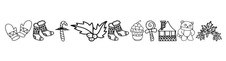 Christmas Box  Free Fonts Download