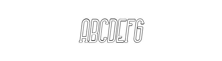 Rhantica-SerifItalOut  Free Fonts Download