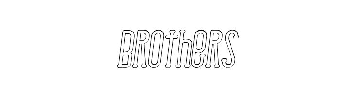 Rhantica-SerifItalOut  Free Fonts Download