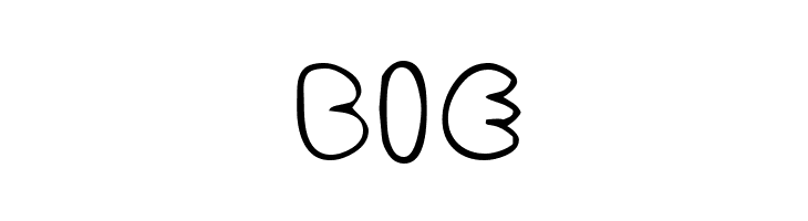 fat ass    outline  Free Fonts Download