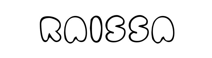 fat ass    outline  Free Fonts Download