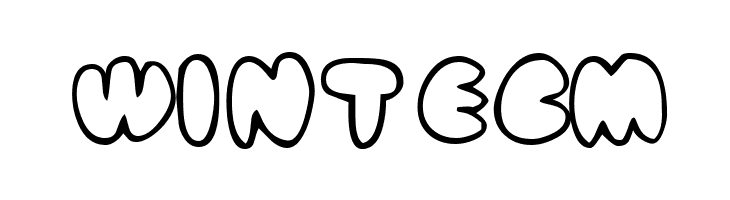 fat ass    outline  Free Fonts Download