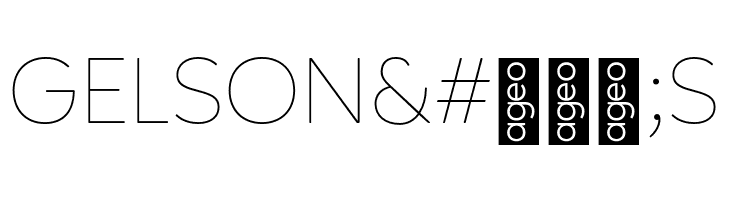 AgeoPersonalUse-Thin  Free Fonts Download