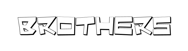 Quake & Shake 3D  Free Fonts Download