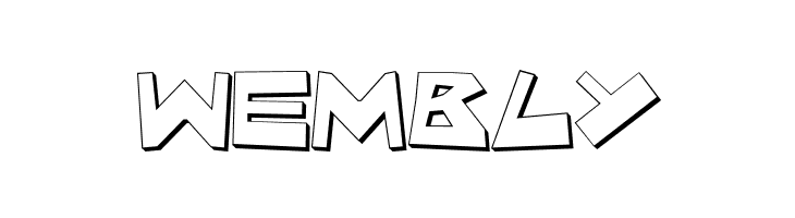 Quake & Shake 3D  Free Fonts Download