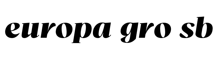 BovinoTrial-BlackItalic  Free Fonts Download