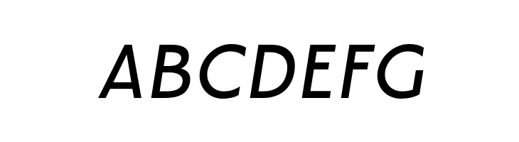 ModecoTrial-RegularOblique  Free Fonts Download