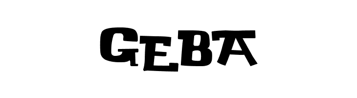 GEBA Buka Bird Font