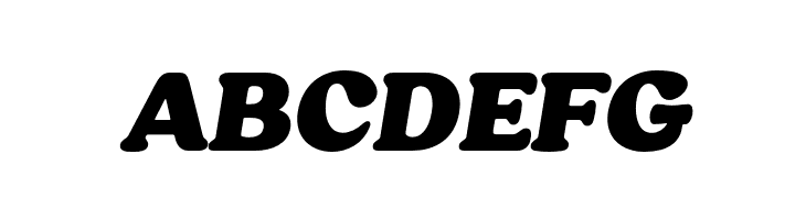 HornbillPersonalUse-BlackIta  Free Fonts Download