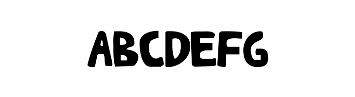 Shark Heavy ABC  Free Fonts Download