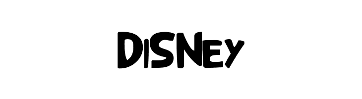 DiSNey Shark Heavy ABC Font