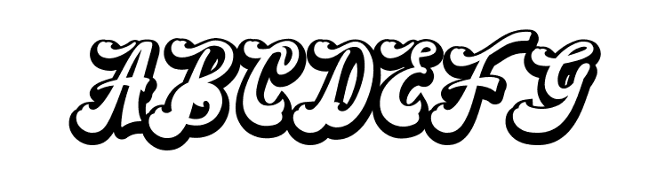 Blora Extrude  Free Fonts Download