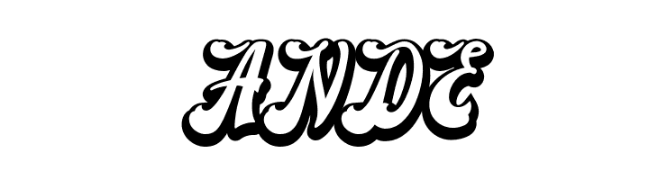 Blora Extrude  Free Fonts Download