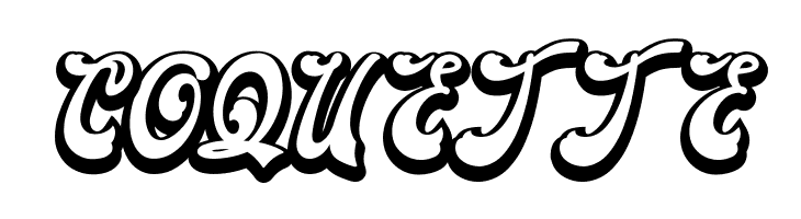 Blora Extrude  Free Fonts Download