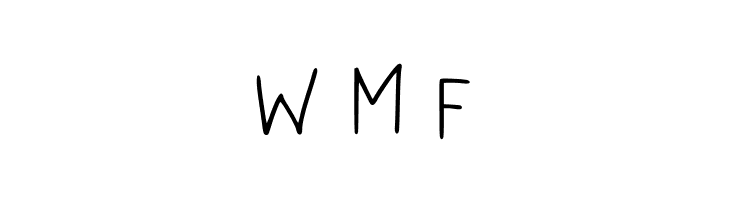 Simple Handwriting Regular  Free Fonts Download
