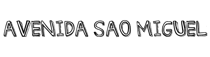 Denne Threedee  Free Fonts Download