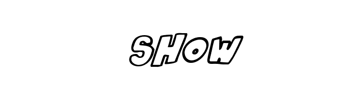 Kartoons Italic  Free Fonts Download